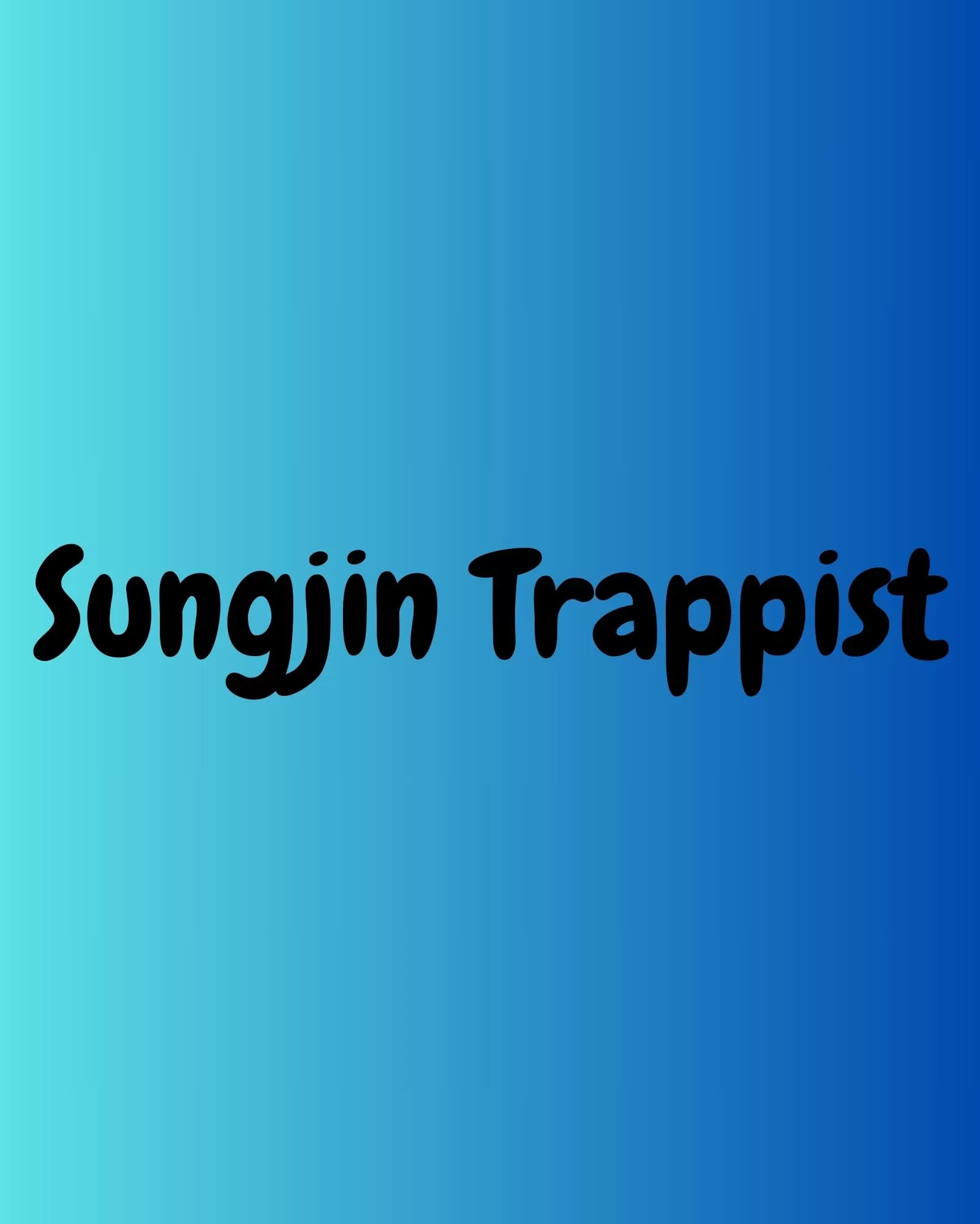 Sungjin Trappest Member