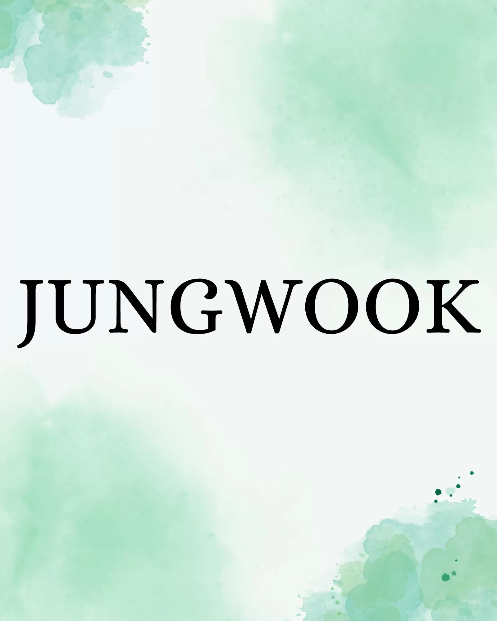 Jungwook (NewB Member)